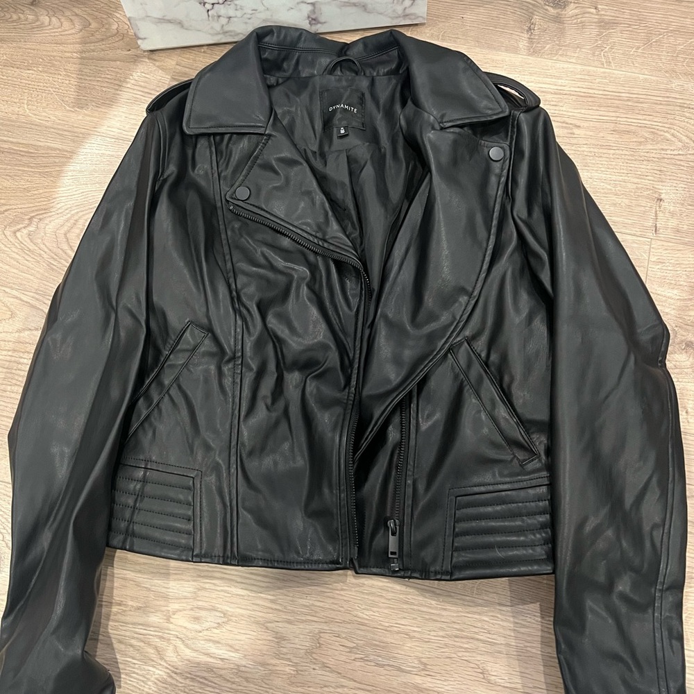 Dynamite leather jacket